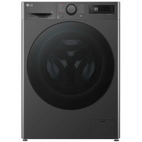 Пральна машина LG фронтальна, 9кг, 1200, A, 48см, дисплей, пара, інвертор, чорний
