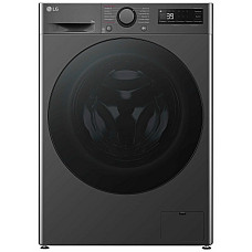 Пральна машина LG фронтальна, 9кг, 1200, A, 48см, дисплей, пара, інвертор, чорний