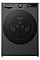 Пральна машина LG фронтальна, 9кг, 1200, A, 48см, дисплей, пара, інвертор, чорний