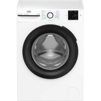 Стиральная машина Beko фронтальная, 9кг, 1200, A+++, 55см, дисплей, инвертор, пара, белый