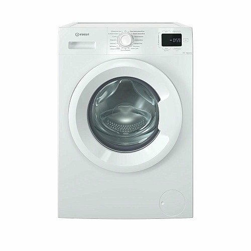 Стиральная машина Indesit фронтальная, 6кг, 1000, A+++, 44.6см, дисплей, пара, инвертор, белый