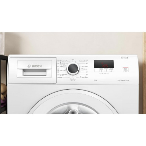 Пральна машина Bosch фронтальна, 7кг, 1200, A, 59см, дисплей, білий