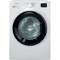 Пральна машина Indesit фронтальна, 6кг, 1200, A+++, 44.6см, дисплей, пара, інвертор, люк чорний, білий
