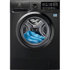 Пральна машина Electrolux фронтальна, 6кг, 1000, A, 41см, дисплей, інвертор, сріблястий темний