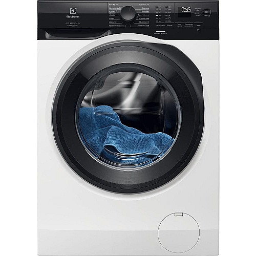 Пральна машина Electrolux фронтальна, 9кг, 1400, A, 66см, дисплей, пара, інвертор, білий
