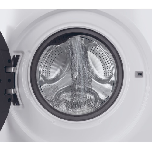 Пральна машина Candy ProWash 500 фронтальна, 8кг, 1400, A, 53см, дисплей, пара, інвертор, люк чорний, білий