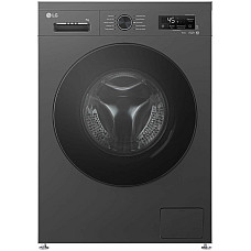 Пральна машина LG фронтальна, 7кг, 1200, A, 44см, дисплей, пара, інвертор, чорний