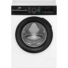 Стиральная машина Beko фронтальная, 10кг, 1400, A, 58см, дисплей, инвертор, пара, белый