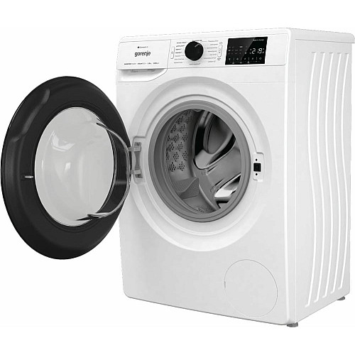 Стиральная машина Gorenje фронтальная, 8кг, 1200, A+++, 46,5см, дисплей, инвертор, пара, Wi-Fi, белый