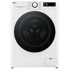Пральна машина LG фронтальна, 8кг, 1200, A, 48см, дисплей, пара, інвертор, білий