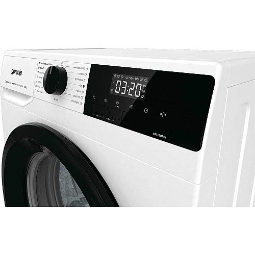 Пральна машина Gorenje фронтальна, 7кг, 1400, A+++, 47см, дисплей, пара, інвертор, білий