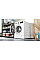 Стирально-сушильная машина Bosch фронтальная, 8(5)кг, 1400, E, 59см, дисплей, белый