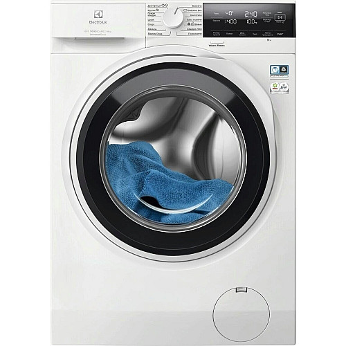 Пральна машина Electrolux фронтальна, 10кг, 1400, A, 66см, дисплей, пара, інвертор, universaldose, білий