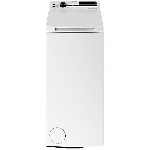 Пральна машина Whirlpool вертикальна, 6кг, 1200, B, 60см, дисплей, інвертор, білий