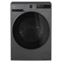 Пральна машина Candy ProWash 550 фронтальна, 8кг, 1400, A, 42.7см, дисплей, пара, інвертор, люк чорний, cріблястий