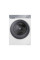 Пральна машина Haier фронтальна, 9кг, 1400, B, 45.2см, дисплей, пара, інвертор, люк сірий, прямий привід, білий