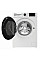 Стиральная машина Whirlpool фронтальная, 7кг, 1200, A, 49.6см, дисплей, пара, инвертор, черный люк, белый