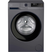 Пральна машина Candy ProWash 300 фронтальна, 8кг, 1400, A, 48см, дисплей, пара, інвертор, люк чорний, cріблястий