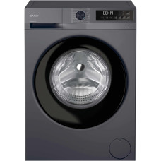 Пральна машина Candy ProWash 300 фронтальна, 8кг, 1400, A, 48см, дисплей, пара, інвертор, люк чорний, cріблястий