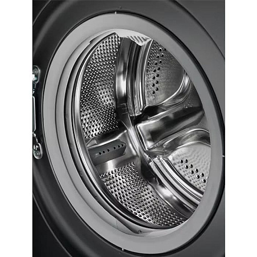 Стиральная машина Electrolux фронтальная, 6кг, 1000, A, 41см, дисплей, инвертор, серебристый темный