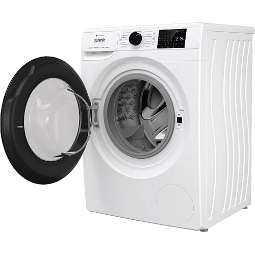 Пральна машина Gorenje фронтальна, 9кг, 1400, A+++, 46,5см, дисплей, інвертор, пара, Wi-Fi, білий