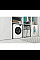 Стиральная машина Indesit фронтальная, 6кг, 1000, A+++, 43см, дисплей, черный люк, белый