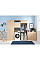 Стиральная машина Indesit фронтальная, 6кг, 1200, A+++, 43см, дисплей, инвертор, черный люк, белый