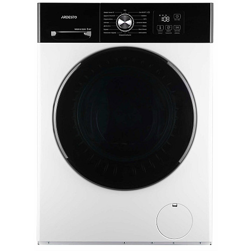Пральна машина ARDESTO фронтальна Black Mars, 6кг, 1200, А+++, 46.5см, дисплей, інвертор, білий