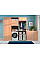 Стиральная машина Indesit фронтальная, 8кг, 1200, A+++, 54.6см, дисплей, пара, инвертор, черный люк, белый