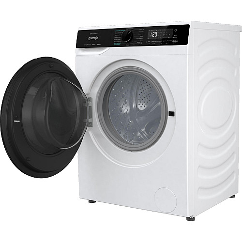 Прально-сушильна машина Gorenje фронтальна, 10.5(6)кг, 1400, A+, 60см, дисплей, пара, інвертор, Wi-Fi, білий