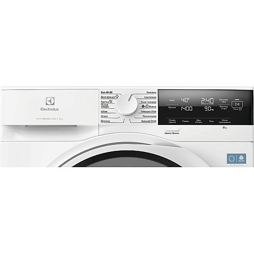 Пральна машина Electrolux фронтальна, 9кг, 1400, A, 66см, дисплей, інвертор, білий