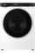 Прально-сушильна машина Haier фронтальна, 5(2.5)кг, 1200, A, 42.3см, дисплей, інвертор, люк чорний, Wi-Fi, висота 70см, білий
