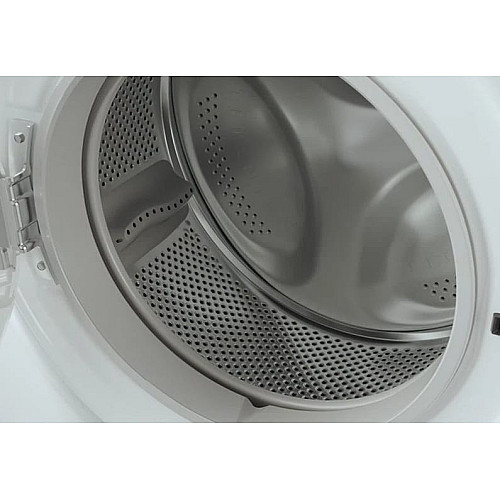 Стиральная машина Whirlpool фронтальная, 7кг, 1200, A+++, 43.5см, дисплей, пара, инвертор, черный люк, белый
