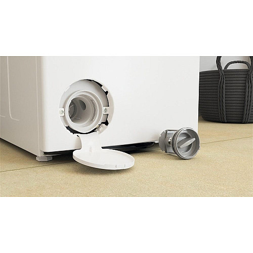 Пральна машина Whirlpool вертикальна, 6кг, 1200, B, 60см, дисплей, інвертор, білий