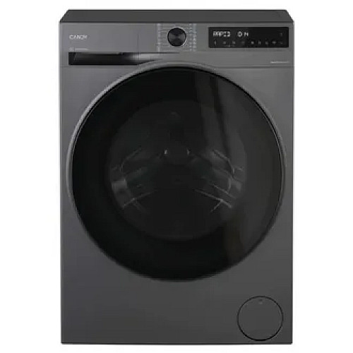 Пральна машина Candy ProWash 550 фронтальна, 8кг, 1400, A, 42.7см, дисплей, пара, інвертор, люк чорний, cріблястий