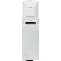 Стиральная машина Whirlpool вертикальная, 6кг, 1200, B, 60см, дисплей, инвертор, белый