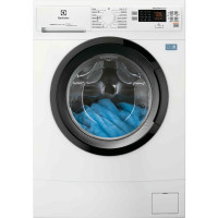 Стиральная машина Electrolux фронтальная, 6кг, 1200, A, 41см, дисплей, инвертор, белый