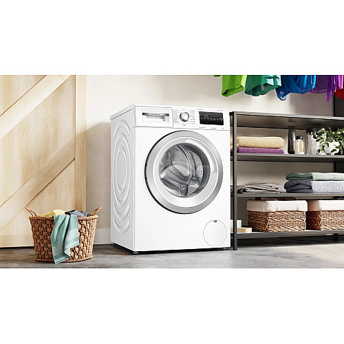 Пральна машина Bosch фронтальна, 8кг, 1200, A, 59см, дисплей, білий