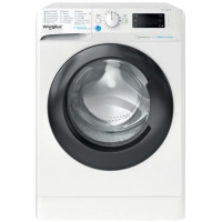 Пральна машина Indesit фронтальна, 7кг, 1200, A+++, 43.5см, дисплей, пара, інвертор, люк чорний, білий