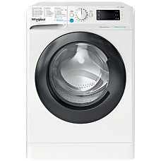 Стиральная машина Indesit фронтальная, 7кг, 1200, A+++, 43.5см, дисплей, пара, инвертор, черный люк, белый