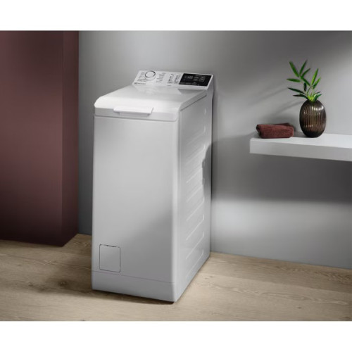 Пральна машина Electrolux вертикальна, 6кг, 1000, D, 60см, дисплей, білий