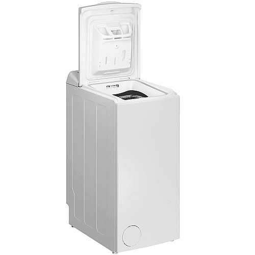 Пральна машина Indesit вертикальна, 6кг, 1000, C, 60см, дисплей, білий