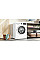 Стирально-сушильная машина Bosch фронтальная, 8(5)кг, 1400, E, 59см, дисплей, белый