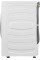 Прально-сушильна машина Haier фронтальна, 5(2.5)кг, 1200, A, 42.3см, дисплей, інвертор, люк чорний, Wi-Fi, висота 70см, білий