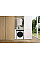 Прально-сушильна машина Gorenje фронтальна, 10.5(6)кг, 1400, A+, 60см, дисплей, пара, інвертор, Wi-Fi, білий
