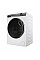 Пральна машина Haier фронтальна, 9кг, 1400, A+++, 52см, дисплей, пара, інвертор, люк чорний, прямий привід, білий