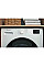 Стиральная машина Indesit фронтальная, 6кг, 1200, A+++, 44.6см, дисплей, пара, инвертор, черный люк, белый