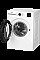 Пральна машина Beko фронтальна, 8кг, 1000, A, 55см, дисплей, інвертор, пара, білий