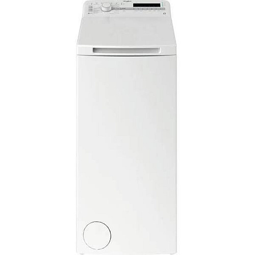 Пральна машина Whirlpool вертикальна, 6кг, 1000, C, 60см, дисплей, білий