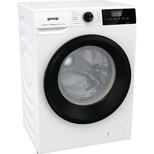 Стирально-сушильная машина Gorenje фронтальная, 8(5)кг, 1400, A+, 55см, дисплей, пара, инвертор, белый